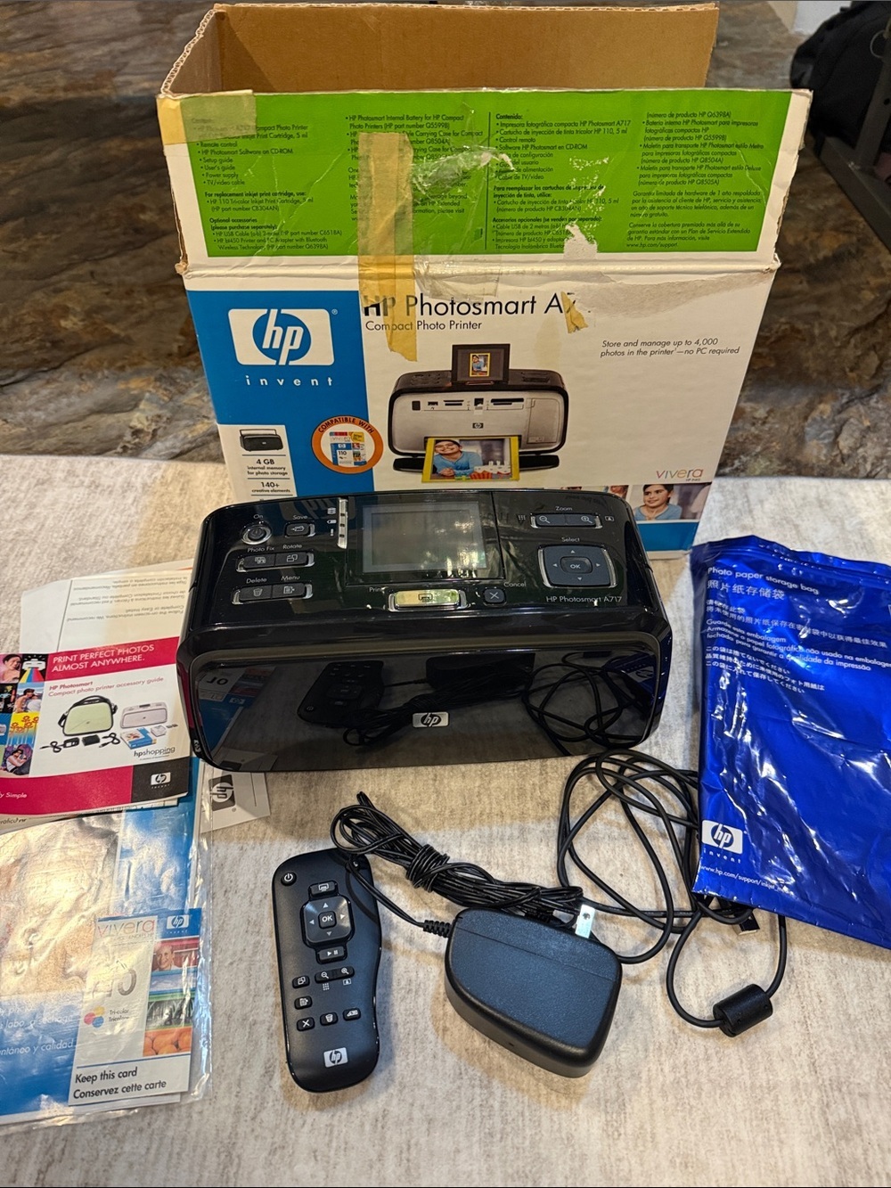 HP Photosmart A717 Photo Printer